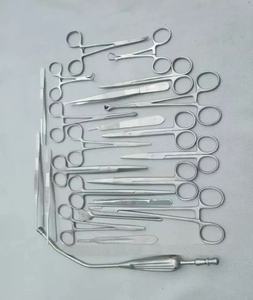 ชุดเครื่องมือผ่าตัดทั่วไปสำหรับสัตว์ 23 ชิ้น ทำจากสแตนเลสสตีล คุณภาพสูง ทนทาน ใช้ซ้ำได้ ได้รับมาตรฐาน CE ISO - Product Image 4