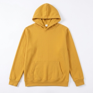 Wholesale Unisex Winter Blank Hoodie Solid Color Lined Pullover <b>Sweatshirt</b> Custom Printing <b>Embroidery</b> Heavyweight Casual - Product Image 4