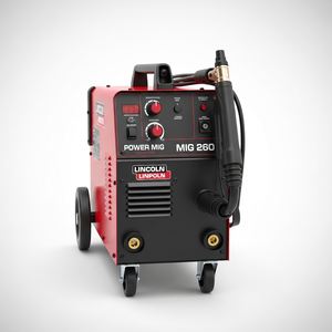Soldadora Lincoln POWERPLUS Direct Welder, Soldadora Lincoln Power Mig 260, Alambre de Núcleo de Flujo de Carbono, Maquinaria Industrial - Product Image 3