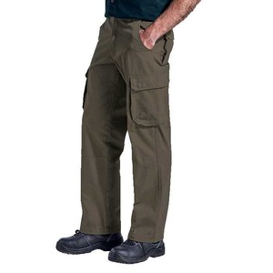 Factory Made High Quality <b>Black</b> Tool Pockets Hi Visibility Reflective CE Certified Cotton/Polyester Safety <b>Work</b> <b>Pants</b> - Product Image 4