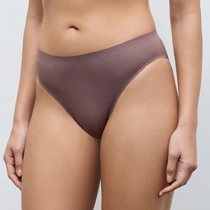 Braguitas de encaje lindas de cintura alta para mujer, sexys, de malla fina, transpirables, antibacterianas, de punto bordado - Product Image 4