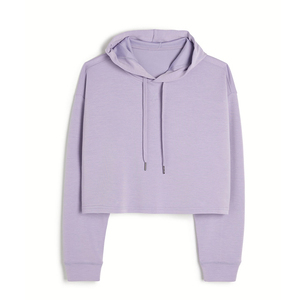 Sweat-shirts à capuche pour femmes 100% coton, très demandés, personnalisables, en molleton, avec demi-zip frontal, col montant, hiver, effet délavé, brodés - Product Image 4