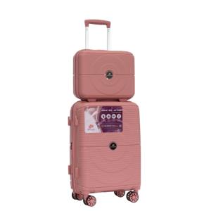 ผู้ผลิตกระเป๋าเดินทางจากเวียดนาม คุณภาพพรีเมียม ผลิตจากพลาสติก PP 100% ชุดกระเป๋าเดินทางแบบแข็ง ล้อหมุน 360 องศา พร้อมหูหิ้วแบบลาก รับผลิตตามแบบ OEM ขายส่ง - Product Image 1