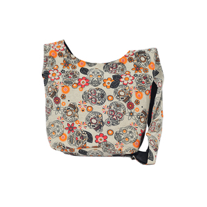 Sac hobo bohème pour femme en coton fait main avec bandoulière, provenant du Népal - Product Image 1