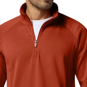 Sweat-shirt à demi-zip pour hommes, pull-over, haut de sport léger, respirant et confortable, vêtements de sport pour la salle de sport, la course à pied et l'entraînement - Product Image 4