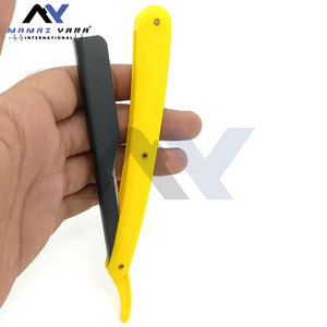 Navaja de Afeitar Profesional Premium para Barbería con Logotipo Personalizado, Cuchilla Deslizante para Cortes de Pelo y Mango de Plástico - Product Image 4