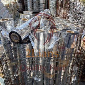 2Lians Metallized Film Rolls Laminated Protective Glossy Opaque <b>Plastic</b> Film for Industrial Use - Product Image 1
