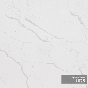 Runpin kem trắng xám tĩnh mạch nhân tạo thạch anh đá phiến bền chống trầy xước không thấm nước sinh thái thân thiện đánh bóng kết thúc - Product Image 2