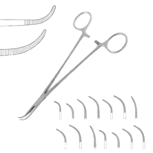 Overholt-Geissendoerfer - Juego de Instrumentos Quirúrgicos de Acero Inoxidable Curvado de 24 cm, Manual, Pakistán - Product Image 1