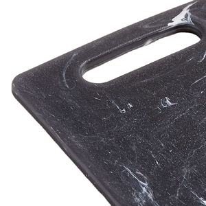 Planche à découper en marbre noir, planche à découper en marbre noir pour la cuisine, planche à découper en pierre naturelle - Product Image 4