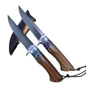 Couteau de survie Viking haute performance en acier au carbone, pratique pour le camping en extérieur, multifonctionnel, petit couteau droit à pointe clip. - Product Image 1