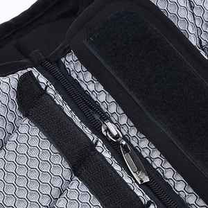 Unisex Lightweight Equestrian Safety Vest Sleeveless Black Neoprene Breathable Mesh Design with Adjustable Straps - Product Image 3