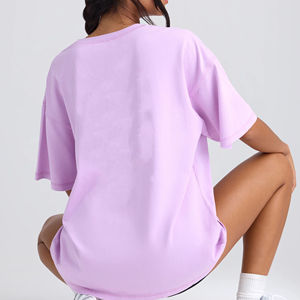 Camiseta Oversize de Manga Corta para Mujer, Venta al Por Mayor del Mejor Fabricante de Pakistán - Product Image 2