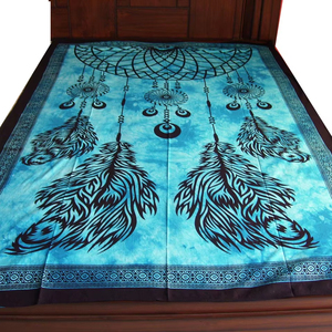 Tapiz Decorativo de Pared con Diseño de Atrapasueños de Algodón, Manta para Cama, Tapiz para Dormitorio, Manta de Playa, Tapete de Yoga, Lavable a Máquina - Product Image 2