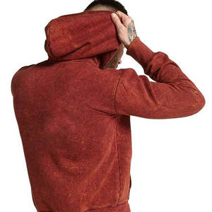 Survêtement confortable pour homme, effet délavé, hiver, grande taille, respirant, 100% coton, coupe classique - Product Image 6