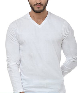 เสื้อผ้าผู้ชายแขนยาวสีขาวใส่สบาย สั่งซื้อจำนวนมากทุกวัน - Product Image 3