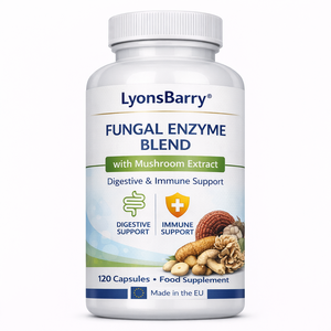 Mezcla de Enzimas Fúngicas con Extracto de Champiñones, Suplemento de Apoyo Digestivo e Inmunológico, Fabricante OEM - Product Image 1