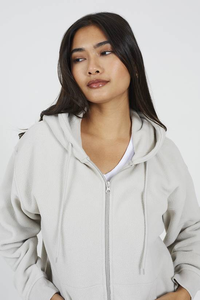 เสื้อสเวตเตอร์มีฮู้ดของผู้หญิงผ้าฝ้าย100% ปรับแต่งด้านหน้าได้สำหรับฤดูหนาว - Product Image 3