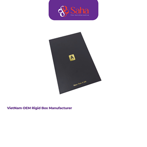 Coffret Cadeau d'Entreprise Personnalisé OEM Luxe Noir Mat, Bloc-notes, Stylo, Boîte d'Emballage, Boîte Rigide en Carton Premium, Fabricant Vietnam Facto - Product Image 6