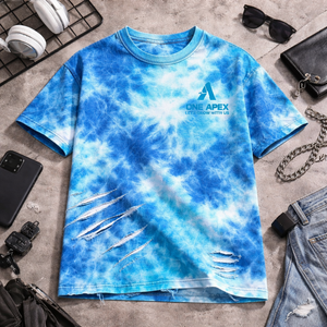 Camiseta Personalizada de Algodón Desgastado Estilo Vintage, Ripped, Oversized, Streetwear, Unisex, Lisa, OEM, Venta al por Mayor - Product Image 4