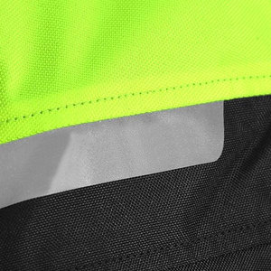 Veste de moto réfléchissante en coton pour l'hiver, grande taille, avec protection renforcée des épaules et des coudes pour la conduite nocturne - Product Image 5