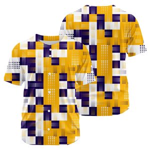 Maillot de baseball premium pour hommes, respirant, à boutons, pour le jeu et l'entraînement, tissu léger en maille - Product Image 4