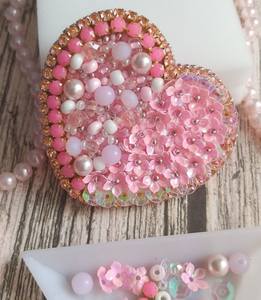 MD HANDICRAFTS Artisan Crafted Embroidery Beaded Brooch for <b>Wedding</b> Bags Sweaters and <b>Shawls</b> - Product Image 5