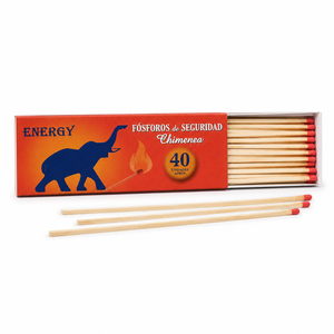 Classic BBQ Safety <b>Matches</b> Eco-Friendly Printing Logo Extra <b>Long</b> Matchsticks Grill Outdoor Cooking 110x65x20mm 40 Sticks Buyer - Product Image 3
