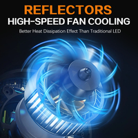 Projecteur laser Bi-LED AKE Factory Wholesale AS6 200W 3.0 à faisceau haut et bas 6500K 9V/16V avec support universel et lentille de projecteur Bi-LED