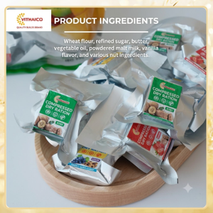 Galletas Comprimidas de Sabores Variados 350g |   Snack Dietético de Algas Marinas y Frutos Secos, Precio Imbatible, Ofertas B2B, Fábrica en Vietnam, OEM - Product Image 2