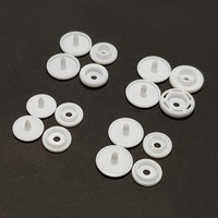 #1615 PP POM bouton-pression en plastique noir pour vêtements