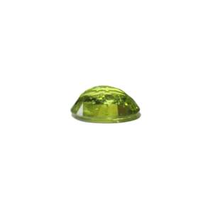 Emerald Cut Peridot Loose Gemstone 7.95 Carat Handcrafted for Fine Jewelry - Product Image 3