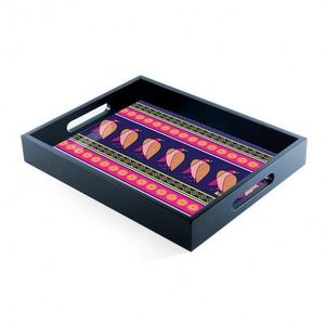 Bandeja de MDF impresa de diseño atractivo para exhibir y almacenar alimentos, de la colección HANDMADE. - Product Image 1