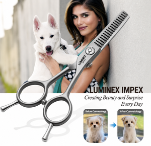 Tijeras Profesionales de Acero Inoxidable para Peluquería Canina, Corte de Pelo para Animales, Duraderas, Suaves y de Corte Fácil - Product Image 4