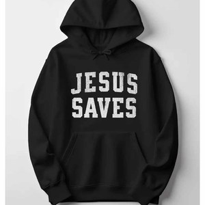 Sweat-shirt à capuche Jésus Dieu Grâce Miséricorde pour Hommes, Femmes et Jeunes, en Coton Polaire French Terry avec Patch en Chenille - Product Image 4