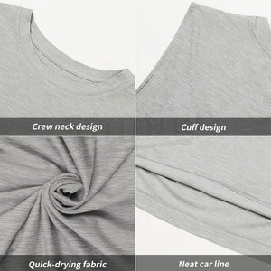 Débardeur décontracté pour homme en Spandex/Polyester, tricoté, ample, respirant, anti-microbien UPF50+, col rond, séchage rapide, idéal pour la gym - Product Image 5