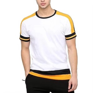 Fournisseur de T-shirts Streetwear à Épaules Tombantes en Coton Premium, Broderie de Logo Personnalisé, Usine de T-shirts - Product Image 1