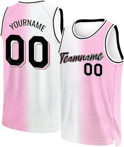 Camisetas de baloncesto unisex transpirables, uniforme de baloncesto reversible para jóvenes, diseño de camiseta sublimable de secado rápido para adultos - Product Image 3