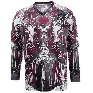 Jersey de Motocross Personalizado OEM, Transpirable, de Malla, para Ciclismo MTB, Manga Larga, Poliéster/Nailon, para Todas las Temporadas - Product Image 3