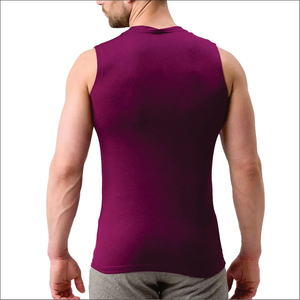 Débardeur de sport vintage décontracté pour homme, respirant, en polyester/coton, personnalisé, OEM, vente en gros, imprimé, pour la course à pied - Product Image 4