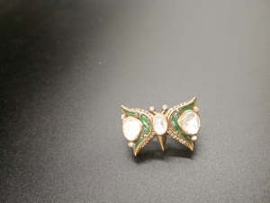Vintage Luxury Peacock <b>Brooch</b> Green Enamel Pear Cut Crystal Rhinestones Gold Tone 925 Silver Unisex Fine Jewelry Everyday Wear - Product Image 4