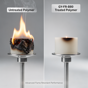 GY-FR-B80 Highly-Effective Flame Retardant | for PP PE EVA ABS TPU Rubber <b>Engineering</b> <b>Plastics</b> - Product Image 3