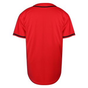 Soft Durable Breathable Printed Baseball Jersey Casual Sportswear Look Vintage Inspired Comfortable Stylish - Product Image 2