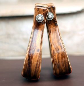 Natural Wood Horse Stirrups Handmade Equestrian Riding <b>Footrests</b> Strong Construction Traditional Saddle Tack Accessories - Product Image 4
