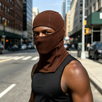 Balaclava de ski haute qualité pour hommes et femmes, emballage en boîte, coupe-vent et chaud, idéal pour les sports de plein air et l'alpinisme