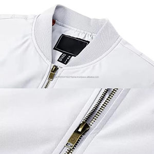 Chaqueta Bomber de Poliéster 100% para Hombre, Nueva Moda, Impermeable, Transpirable, con Capucha, Frente Alto, Color y Talla Personalizables, OEM ODM al por Mayor - Product Image 5