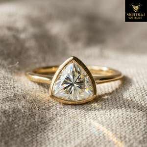 Diamant rare cultivé en laboratoire, véritable, 1.00 / 2.00 / 3.00 CT, taille triangle, couleur D, pureté VVS2, pierre brute polie à la main, certifié IGI - Product Image 5