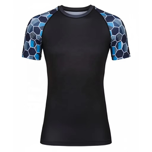 Camisetas Rashguard de Compresión de Manga Larga para Hombre, MMA, BJJ, Protección UV UPF50, Secado Rápido, Transpirables, con Logotipo Personalizado, Venta al Por Mayor OEM - Product Image 2