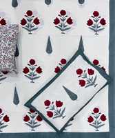 Couvre-lit en coton imprimé à la main motif floral indien, drap de lit imprimé Jaipuri, taille King, fournisseur pour commandes en gros