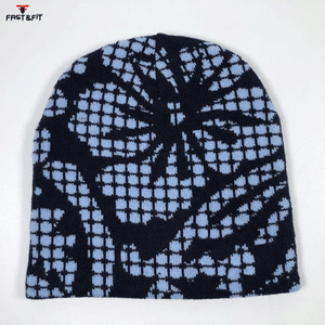 Chapeau beanie unisexe personnalisable de haute qualité, 100% coton, respirant, imperméable, broderie 3D, tissu polaire, dernier design, hiver - Product Image 2
